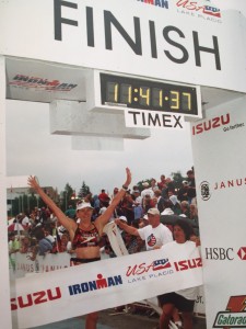 Ironman USA 2001 finish
