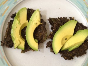 flatbreads w avocado
