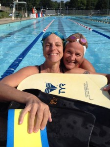 100 x 100 swim with linda hugs!