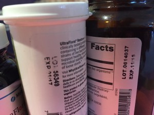 probiotic lot numbers